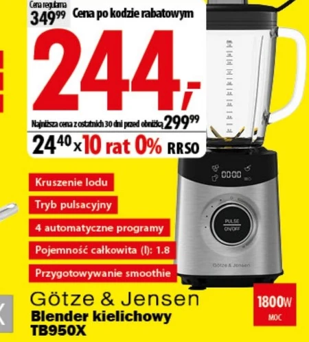 Чашковий блендер Götze & Jensen