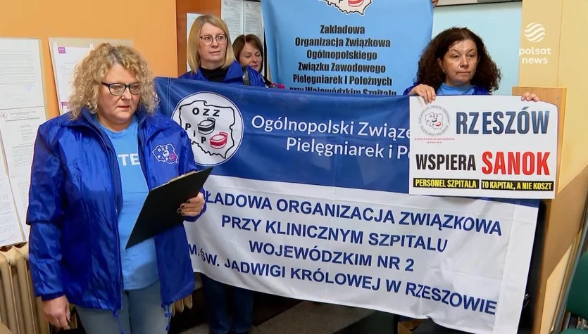 "Wydarzenia": Głodówka lekarzy w Sanoku. Domagają się odwołania dyrektorki