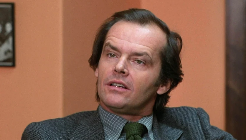 Jack Nicholson w filmie "Lśnienie"