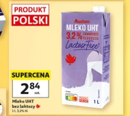 Безлактозне молоко Auchan