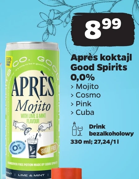 Безалкогольні коктейлі Good Spirits