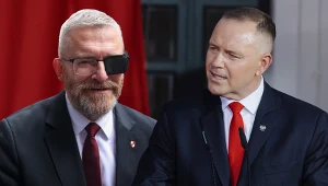 "Chce współpracować z Braunem". Szłapka wskazał na Nawrockiego