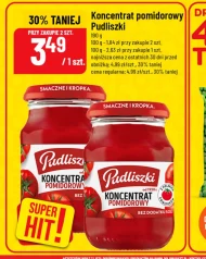 Koncentrat pomidorowy Pudliszki