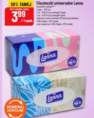 Chusteczki uniwersalne Lanna