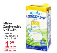 Mleko Zambrowskie