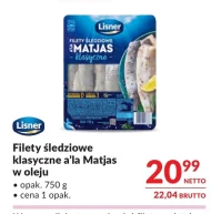Filety śledziowe Lisner