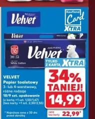 Papier toaletowy Velvet