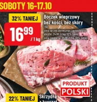 Boczek bez kości Polski