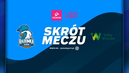 Moya Radomka Radom - #VolleyWrocław. Skrót meczu. WIDEO