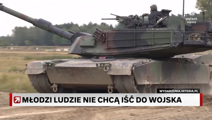 Młodzi ludzie nie chcą iść do wojska