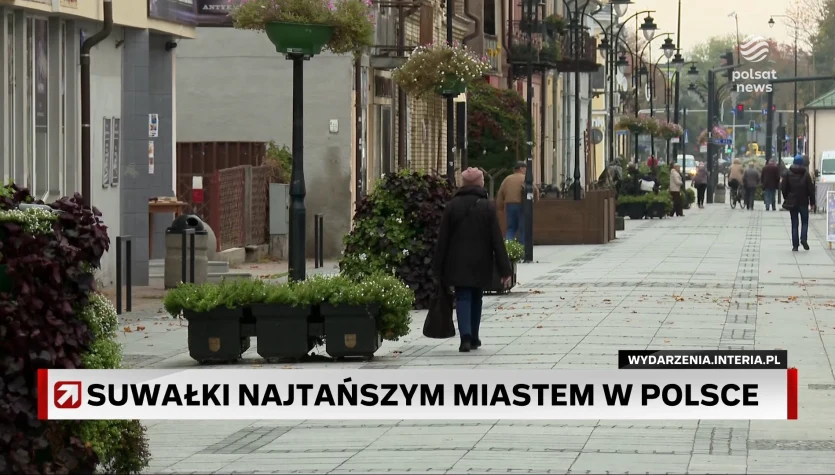Suwałki najtańszym miastem w Polsce