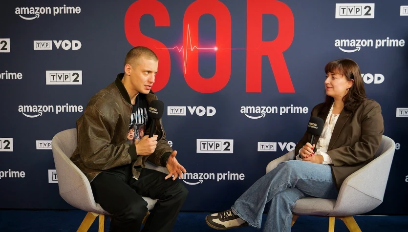 Sebastian Dela o roli w serialu "SOR". Kogo gra i jak się przygotowywał?