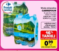 Woda mineralna Carrefour