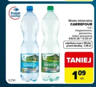 Woda niegazowana Carrefour