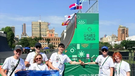 Skawińska reprezentacja podczas World Skate Games ASU26 w Paragwaju