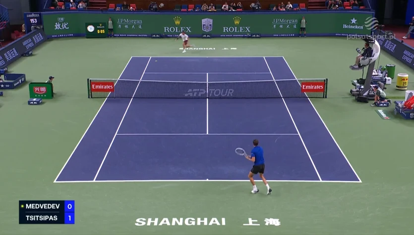 Stefanos Tsitsipas - Daniil Medvedev. Skrót meczu. WIDEO