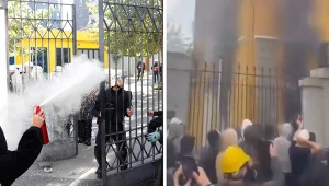 Ministerstwo edukacji w ogniu. Gwałtowne protesty w stolicy Albanii