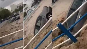Wezbrane rzeki porywały auta na Rodos. Na jednej z tamtejszych plaż znaleziono ciało 25-letniego mężczyzny
