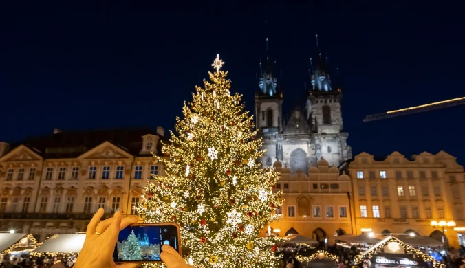 Jarmark świąteczny w Pradze należy do najpiękniejszych w Europie