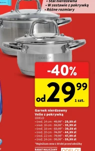Garnek z pokrywką Velio
