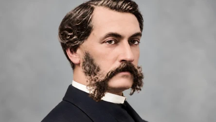 Louis Le Prince w latach 80. XIX wieku (rekonstrukcja cyfrowa)