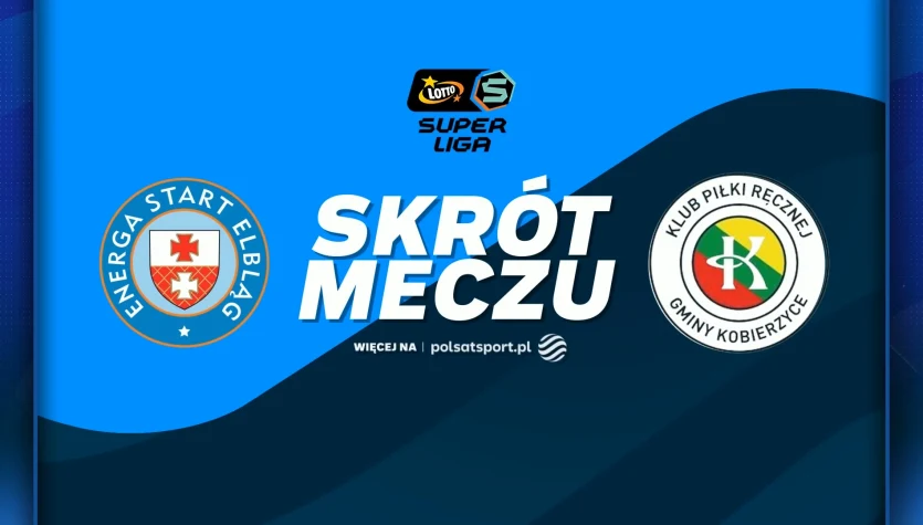 Energa Start Elbląg - KPR Gminy Kobierzyce. Skrót meczu. WIDEO