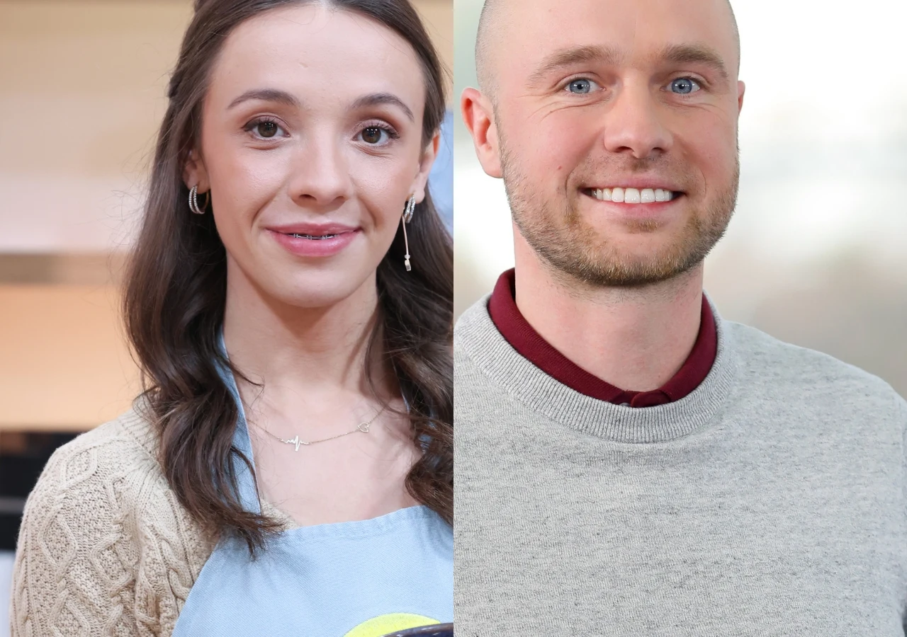 Wiktoria Żmuda-Trzebiatowska i Łukasz Siebers z "Rolnik szuka żony" Wiktoria Żmuda-Trzebiatowska i Łukasz Siebers, uczestniczka 11. sezonu i uczestnik 3. sezonu "Rolnik szuka żony"