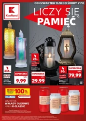 Znicze w dobrych cenach - Kaufland