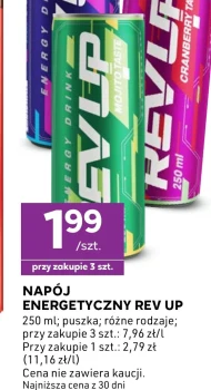 Napój energetyczny Rev Up
