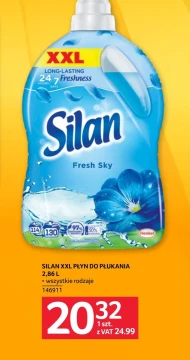 Płyn do płukania tkanin Silan
