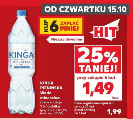 Мінеральна вода Kinga Pienińska