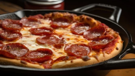 Pizzę na grubym cieście robię na patelni. Smakuje jak z restauracji