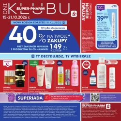 Całe marki 40% taniej - Super-Pharm