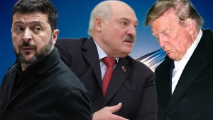 Wołodymyr Zełenski, Alaksandar Łukaszenka i Donald Trump