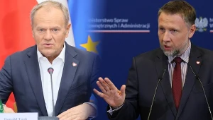 Tusk grzmi po ataku na policjantkę. "Polityczna odpowiedzialność"
