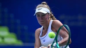 Przedwczesny finisz meczu Fręch w WTA 500. Rozstawiona z "5" za burtą