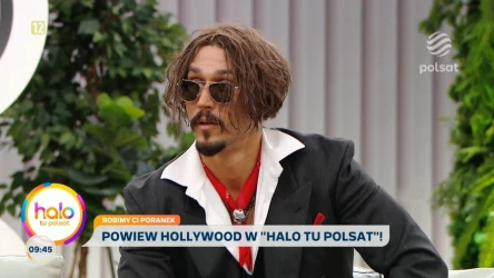 Sobowtór Johnny'ego Deppa w "halo tu polsat". Kim jest Tihon Shevtsov?