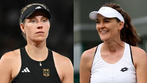 Radwańska wracała z 2:5 w 2. secie. Kontrowersja w meczu z Kerber o finał