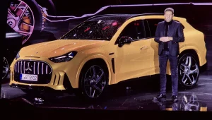 Mercedes-AMG GT SUV ma 1169 KM i ryk V8. W 10 min odzyskuje 454 km zasięgu