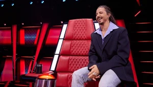 Michał Szpak podczas Bitew w "The Voice of Poland"