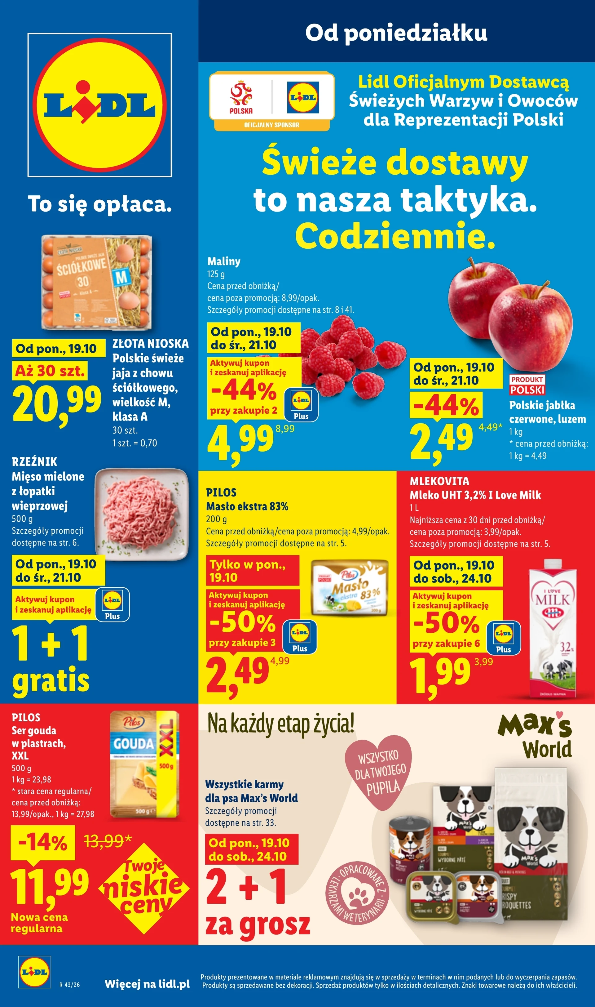 Lidl Gazetka promocyjna 19-21.10 | Okazjum.pl
