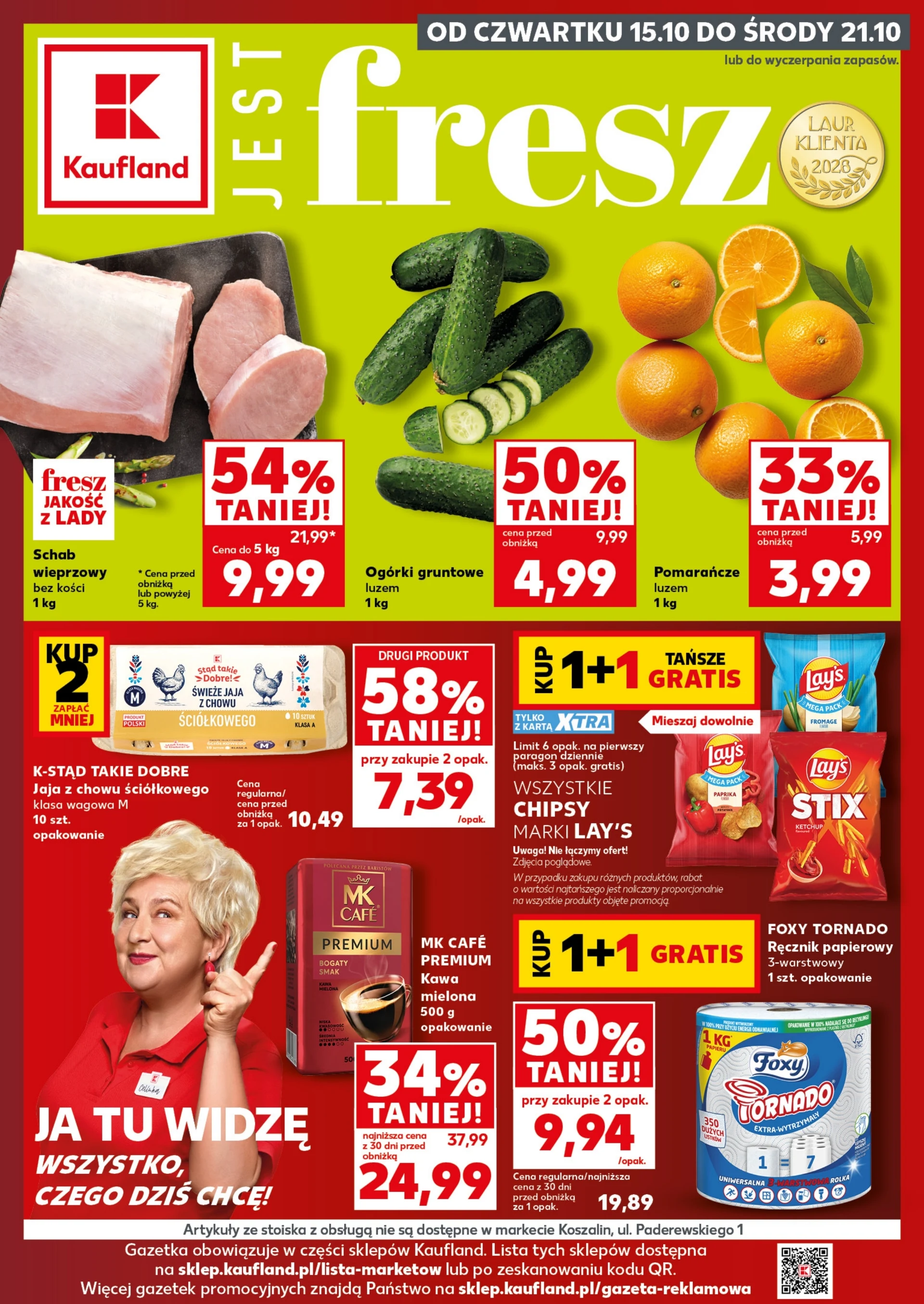 Kaufland Gazetka promocyjna 15-21.10 | Okazjum.pl