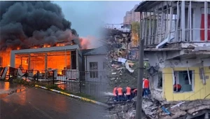Zmasowany atak Rosji na Ukrainę. Ponad pół miliona rodzin bez prądu
