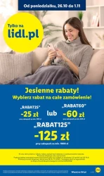 Październik pełen okazji - Lidl