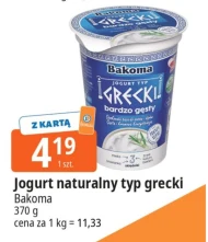 Jogurt naturalny Bakoma