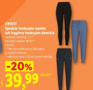 Legginsy męskie Crivit