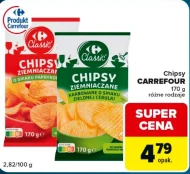 Chipsy Carrefour