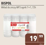 Wkład do zniczy Bispol