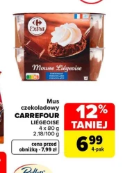 Mus czekoladowy Carrefour