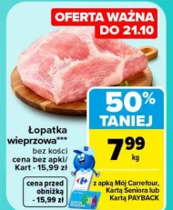 Łopatka bez kości Carrefour